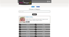 Desktop Screenshot of floristdirectory.co.za